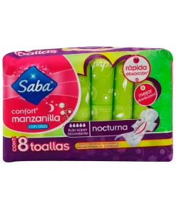 T Saba Conf Mnz Noc C/A Saba +2Paq 8 PZS