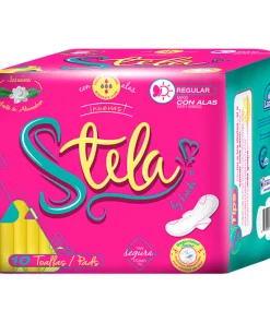 Toalla Femenina Stela Flujo Moderado C/A 10 PZS