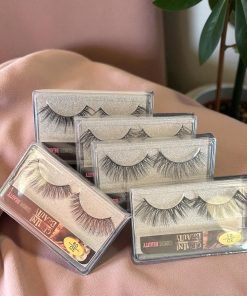 10 Pestañas postizas Gemini Beauty Dark $5.88 c/u