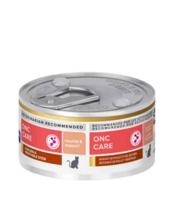 1 Lata Hill's Prescription Diet Feline ONC Care, Nutrición y Apoyo de Recuperación, para Gato, 82 g